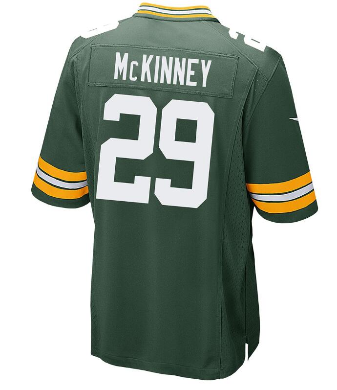 Men Green Bay Packers 29 Xavier McKinney Nike Home Game 2024 NFL Jersey